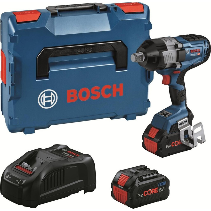 Bosch - GDS 18V-1600 HC Professional - 06019M1002 - Akku-Schlagschrauber - 18 V, 1.600 Nm, mit Bluetooth