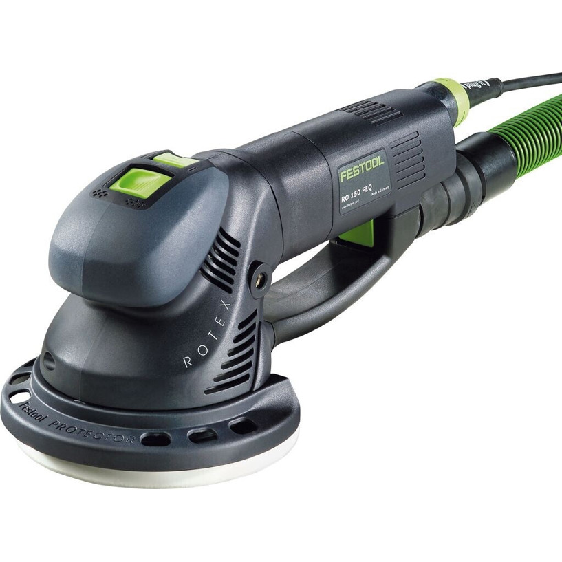Festool - ROTEX RO 150 FEQ - Exzenterschleifer - 150 mm Scheibendurchmesser, 720 W Leistung, Staubabsaugung