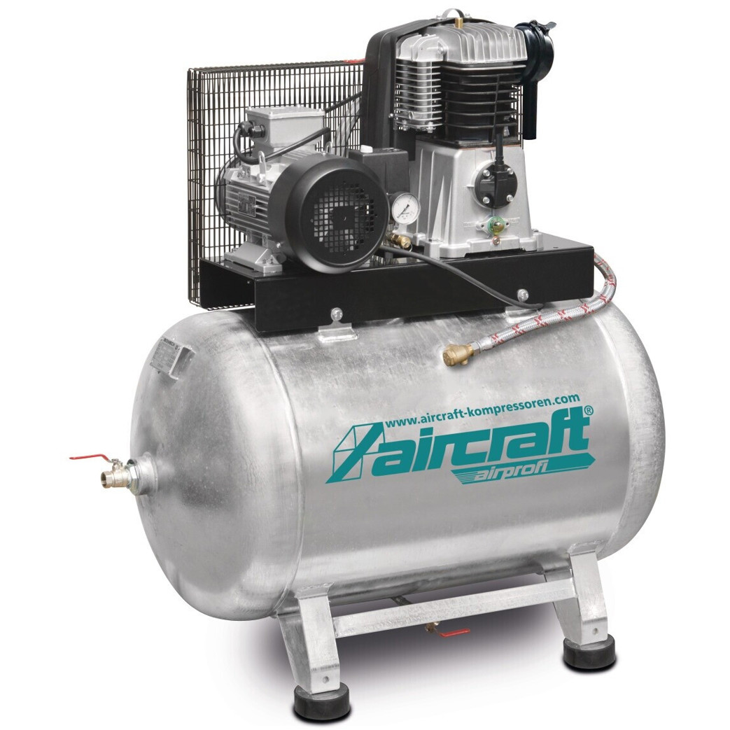 Aerotec - Druckluft-Kompressor - Druckluftkompressor - 10 bar, 2 Zylinder, 7 kW