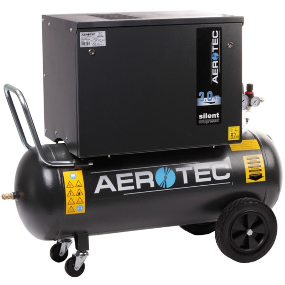Aerotec - Super SILENT 90 CT3 - Kompressor - 66 dB, 10 bar, 305 L/min