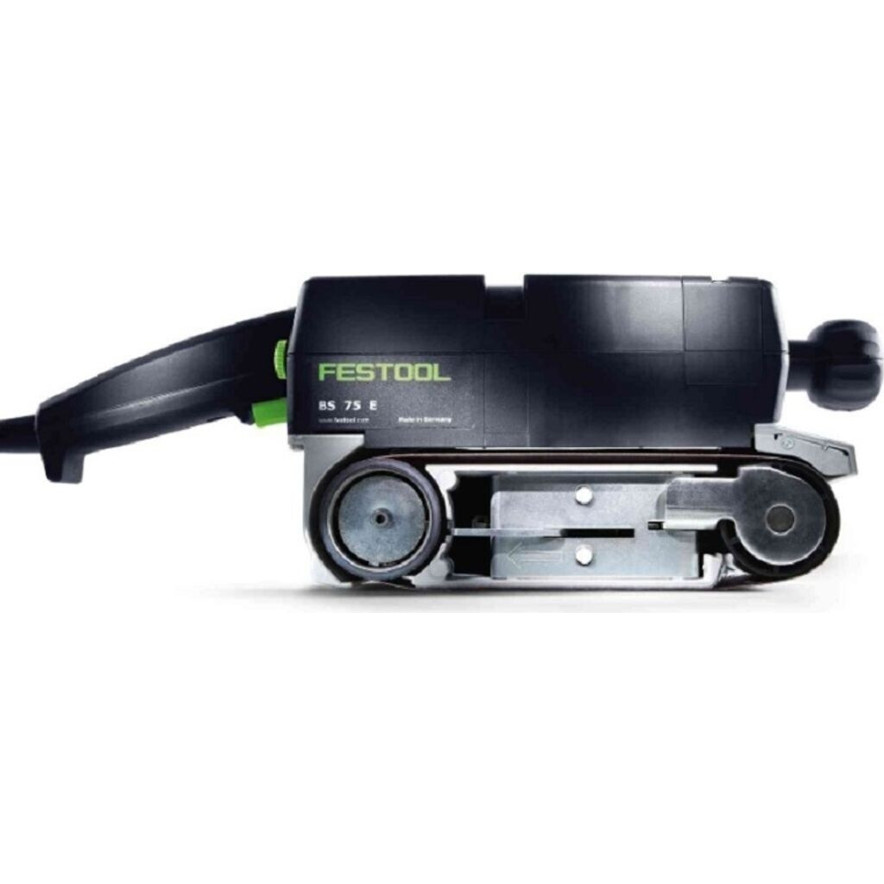 Festool - BS 75 E-Set - Bandschleifer - 1010 W Leistung, für Metall und Holz