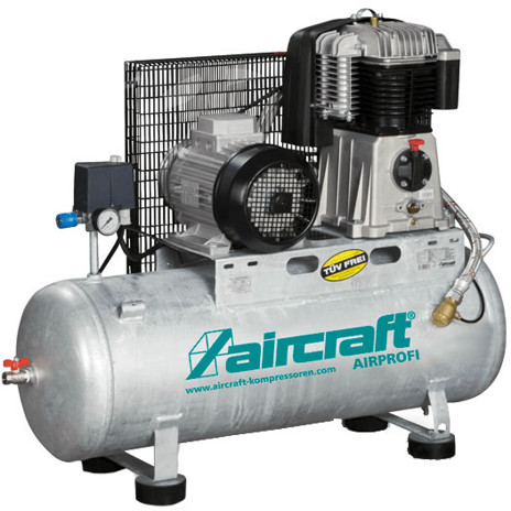 Aircraft - AIRPROFI 853/100/10 H - Kompressor - 10 bar, 83 dB, 2 Zylinder