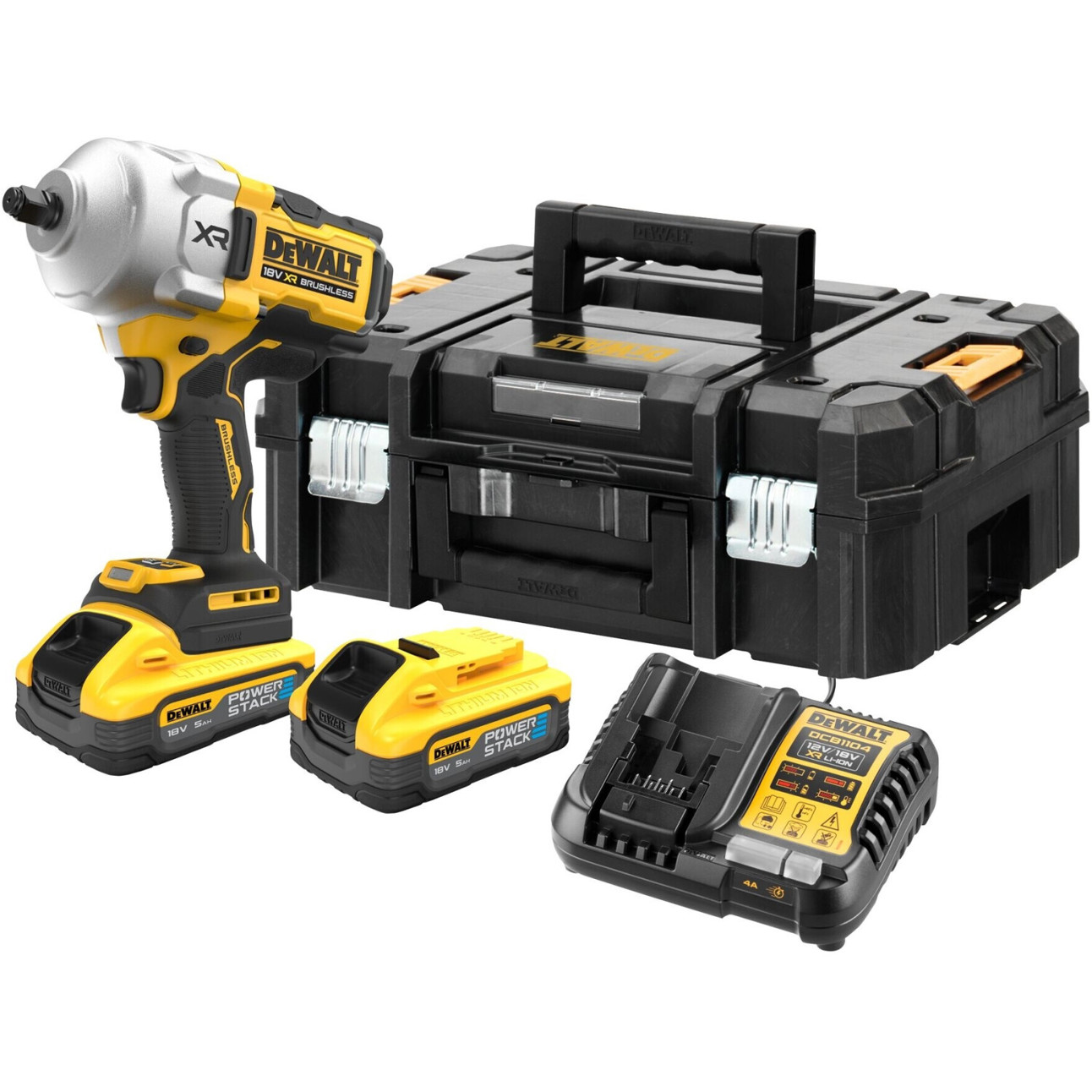 DeWalt - DCF961H2T - Schlagschrauber - 18 V, 1.496 Nm Drehmoment, 2 Akkus