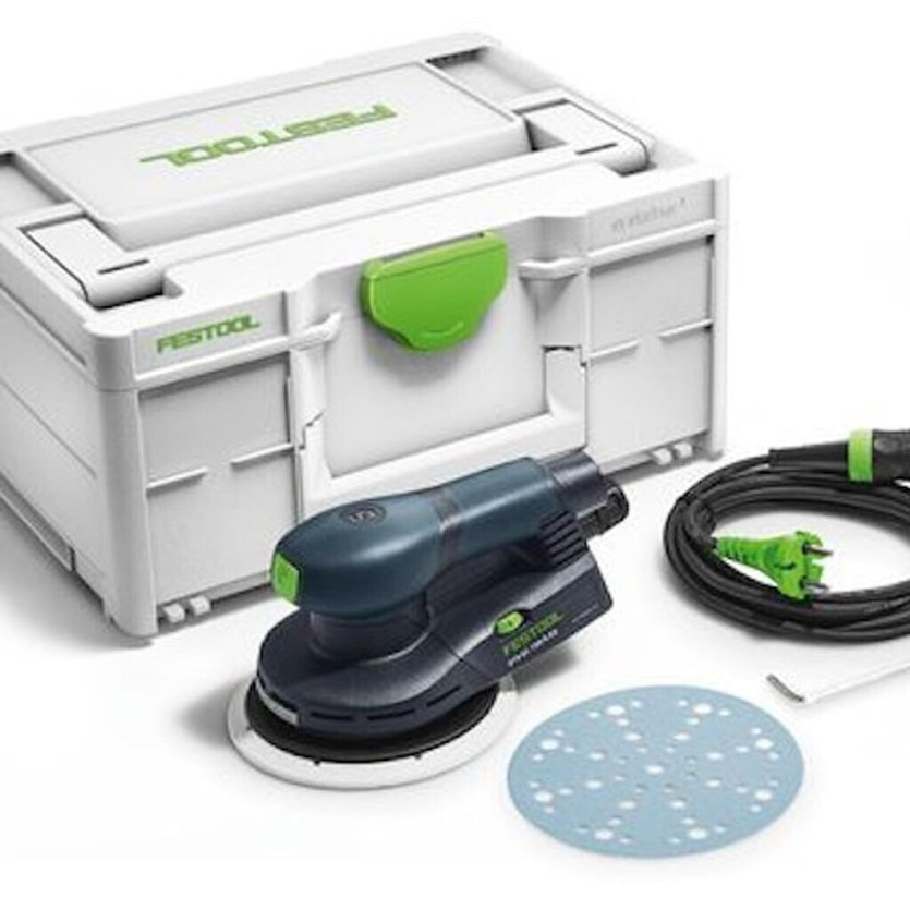 Festool - ETS 150/5 EQ - 576329 - Exzenterschleifer - 150 mm Scheibe, 310 W, Staubabsaugung